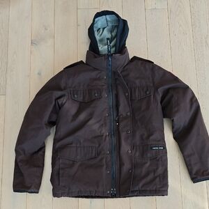 Canada Goose Dark Brown Military Jacket